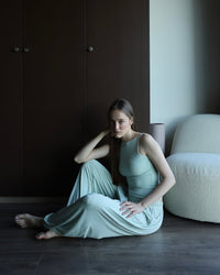 HAREM SİLÜET PANTOLON - MATCHA